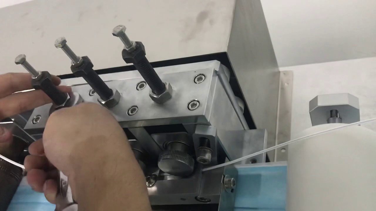 Tutorial nose wire change over for mask machine
