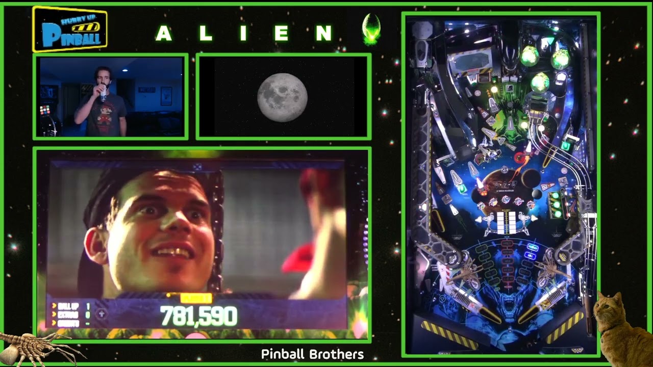 HurryUpPinball - Alien (Episode 114) - 8.19.2021