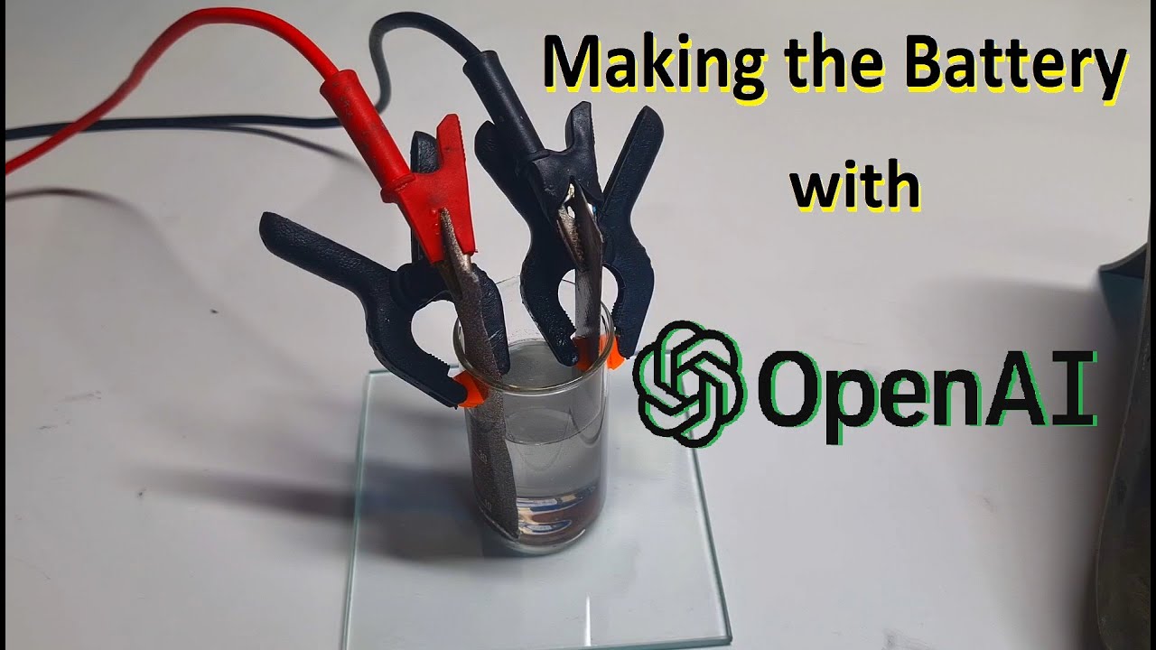 Making a battery with the help of artificial intelligence?