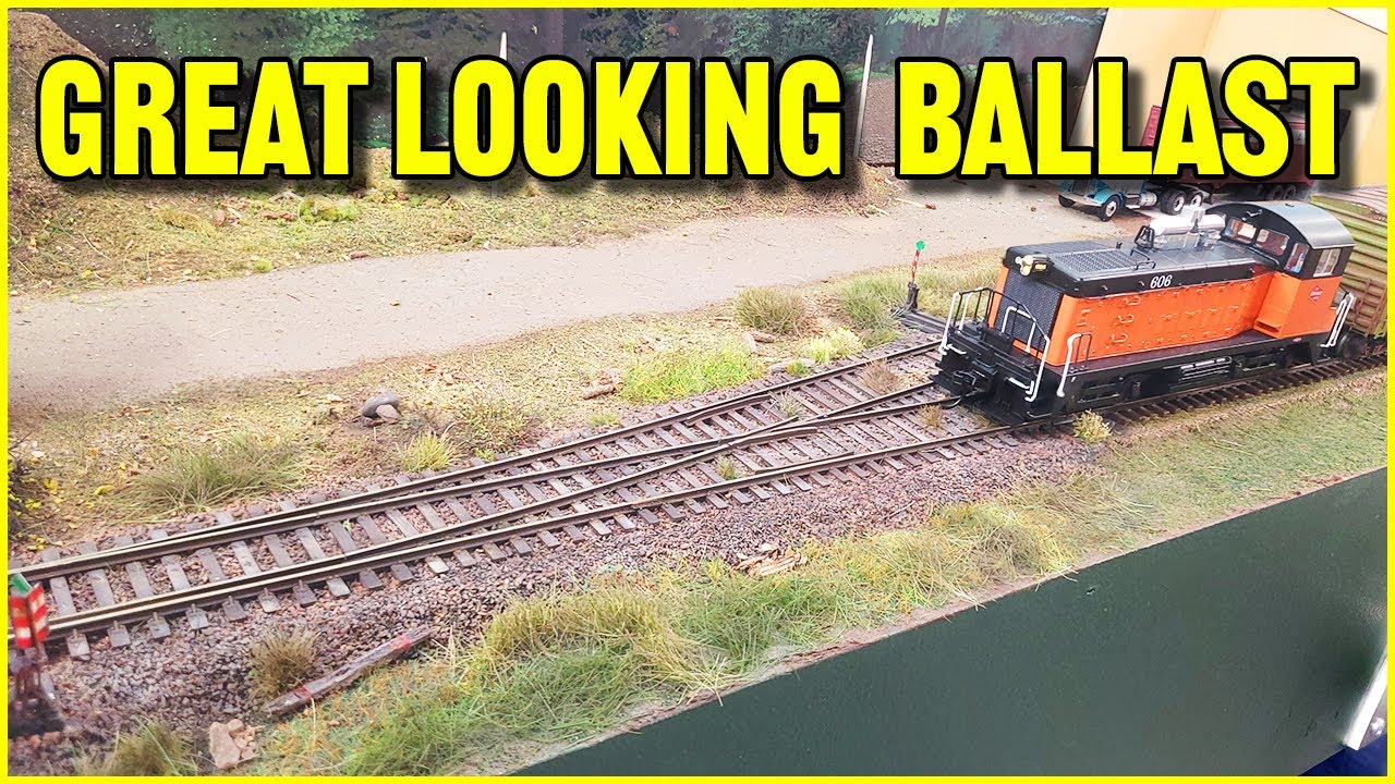 Beginner guide to ballasting model railroad switches with amazing results!