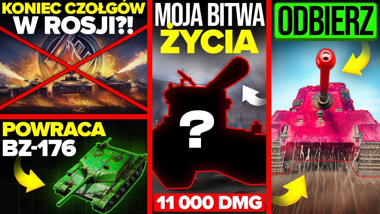 POWRÓT BZ-176, ODBIERZ CZOŁG, KONIEC CZOŁGÓW w ROSJI i MOJA BITWA ŻYCIA na LODÓWCE