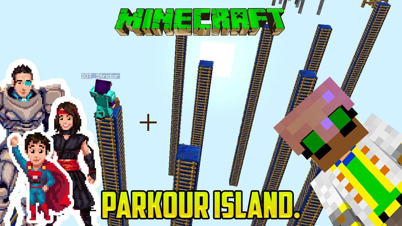 Minecraft: ОСТРОВ ПАРКУРА (Небесный Мегалит #5!)