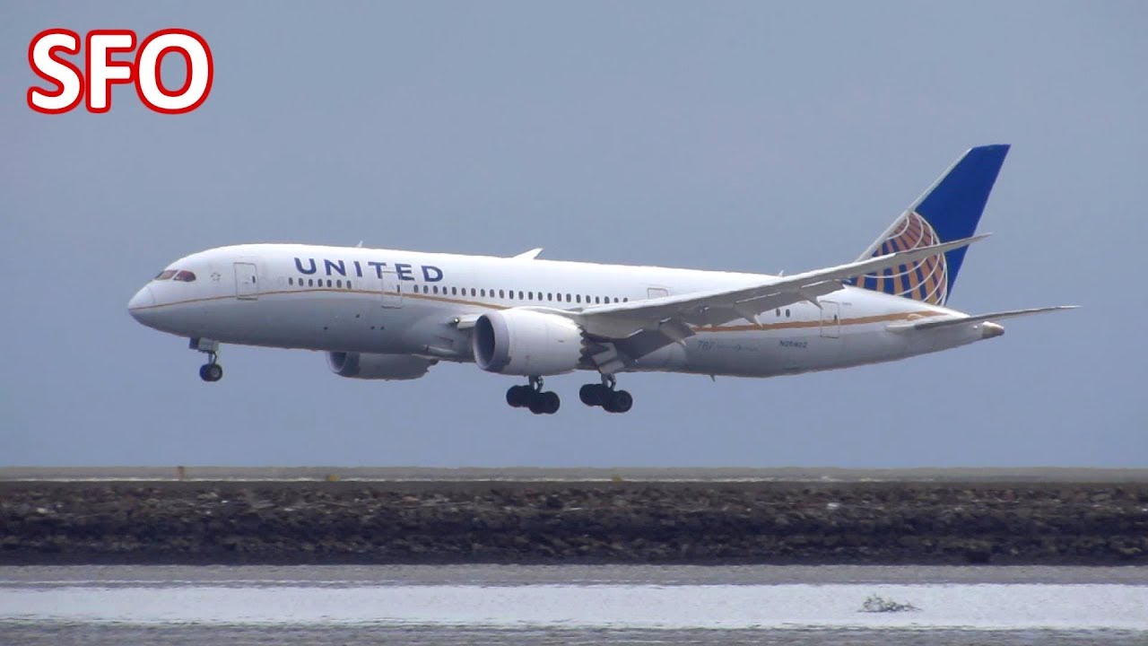 1 Hour of Planespotting at San Francisco Intl. Airport (SFO) - Great Heavy Action | ✈ [Full HD]