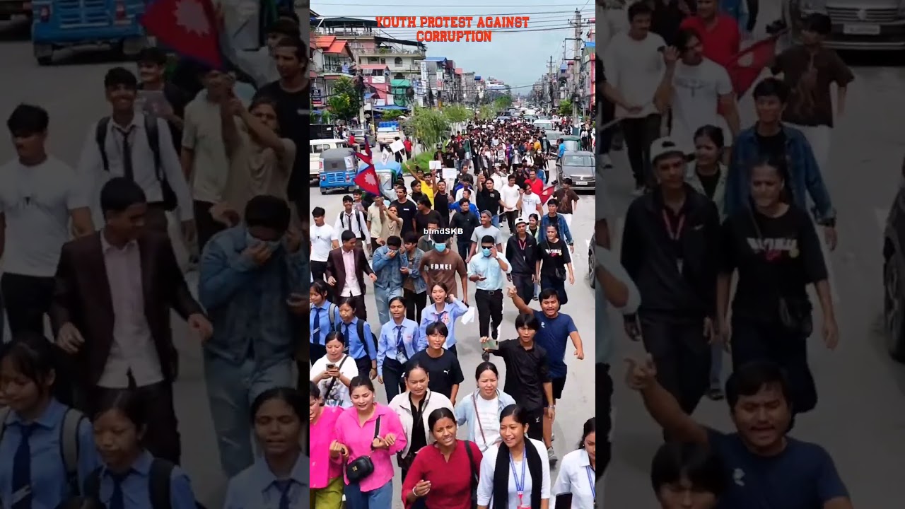YOUTH PROTEST AGAINST CORRUPTION ll @blindskb #blindskb #genz #birtamode