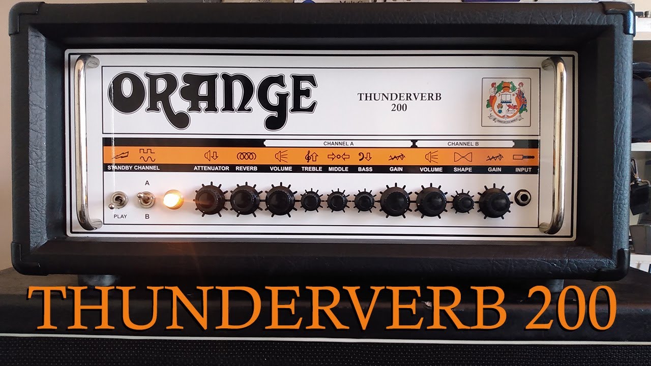 Orange Thunderverb 200 - Review (Celestion)