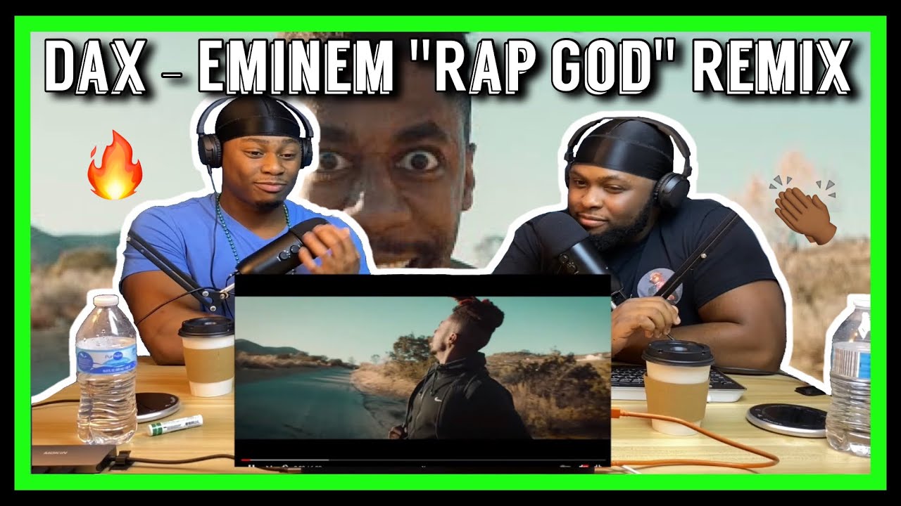 Dax - Eminem "Rap God" Remix [One Take Video]|Brothers Reaction!!!!