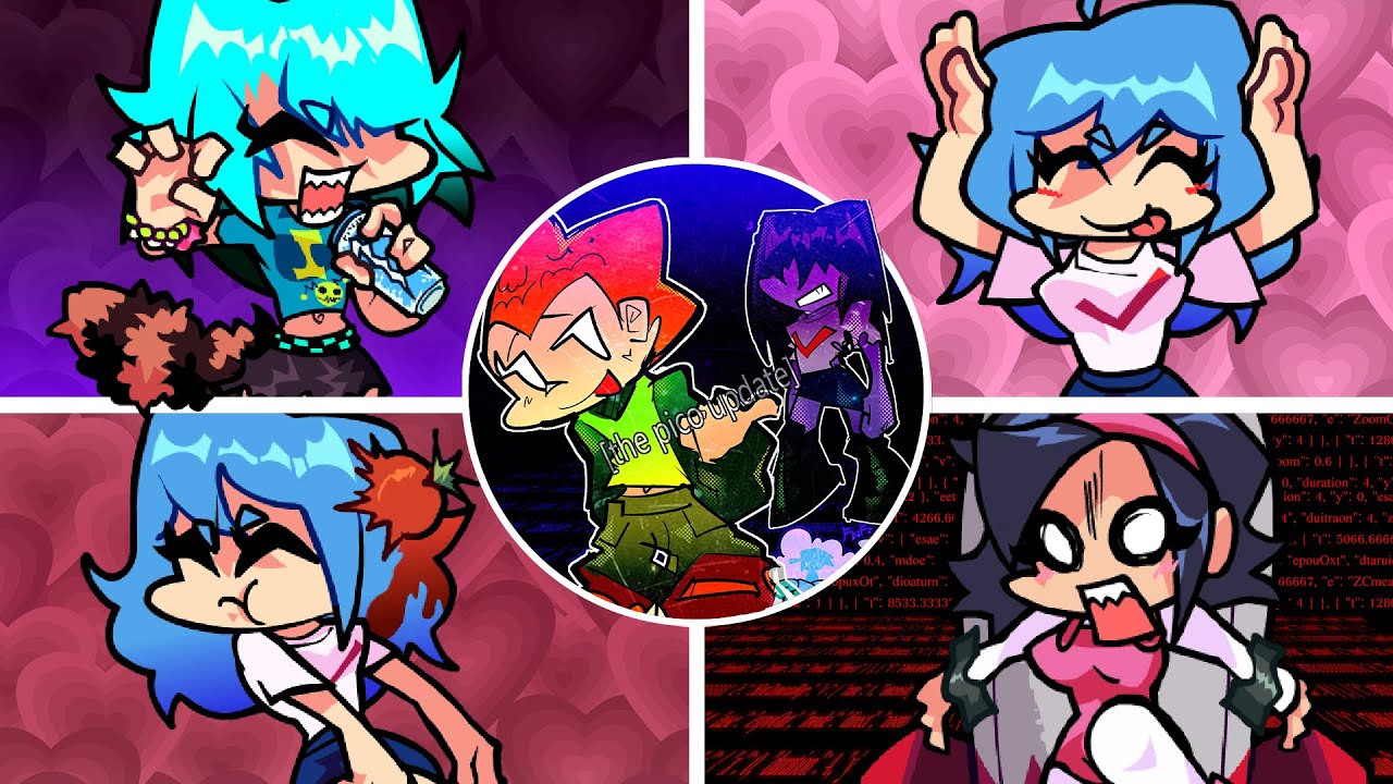 Friday Night Funkin' Sky REBORN - The Pico Update Full Showcase | (FNF Mobile/V-Slice Support)