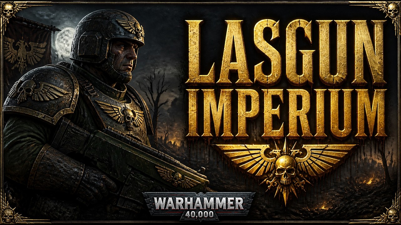 The Lasgun: The Horrifying Truth Behind the Imperium’s “Flashlight” in Warhammer 40k
