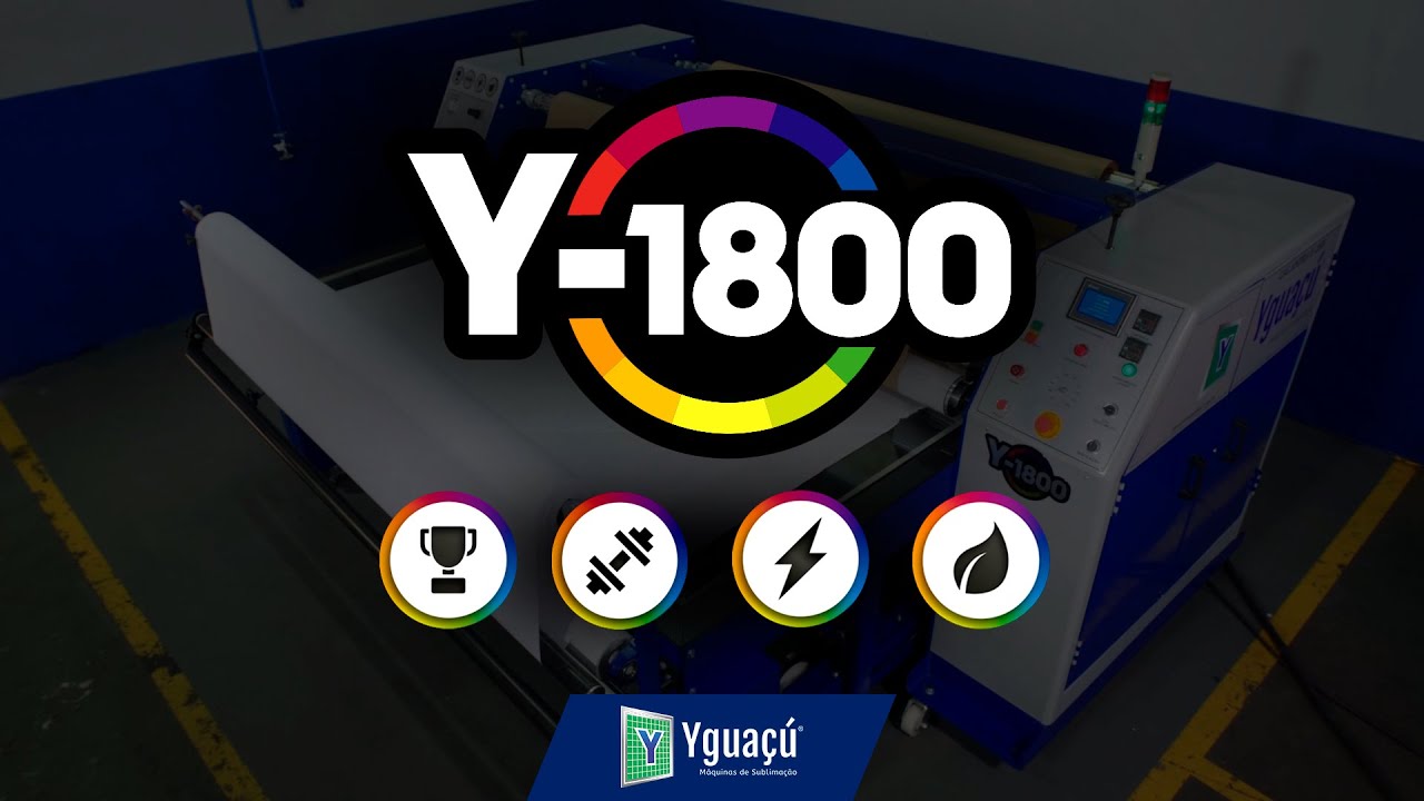 Calandra Y-1800 - Yguaçú Máquinas