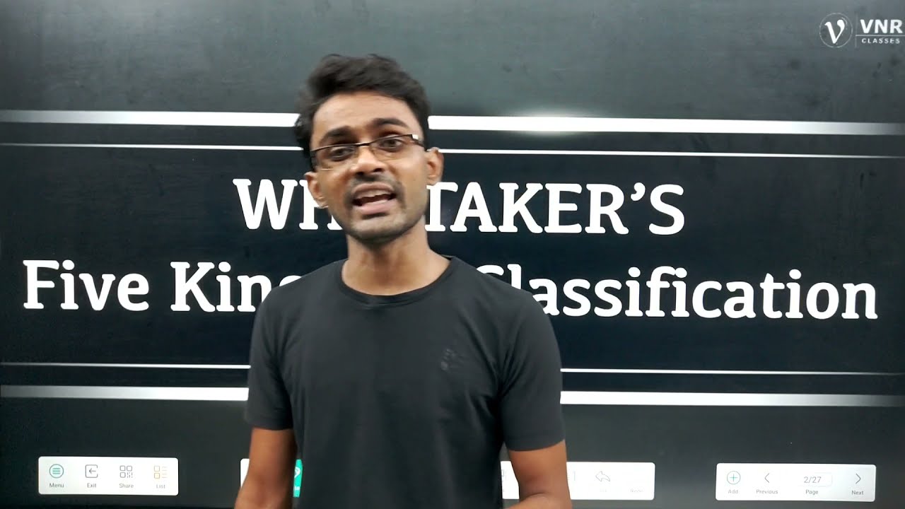 R.H  Whittaker Classification System || B.Sc.1st Year Botany & M.Sc. Entrance Exam (Zoology, Botany)