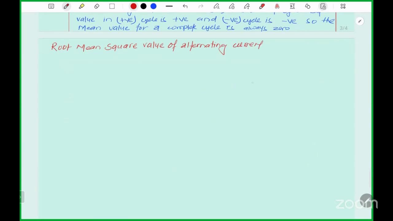 Alternating Current Class 12th Part 01