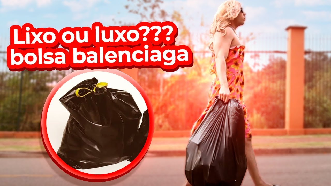 AGORA A BALENCIAGA FOI LONGE DEMAIS