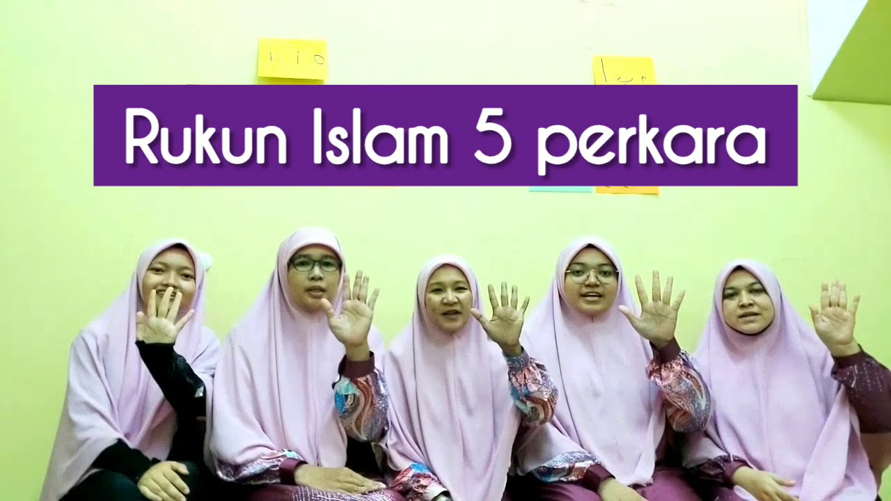 Rukun Islam dan Rukun Iman | Nasyi | Peribadi Muslim | 5 Tahun