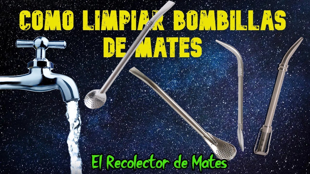Como limpiar tus bombillas para el mate.