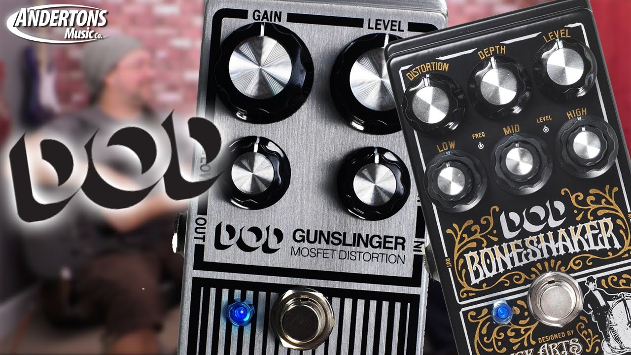 Dod Boneshaker & Gunslinger Pedals - You Dirty Rocker!!