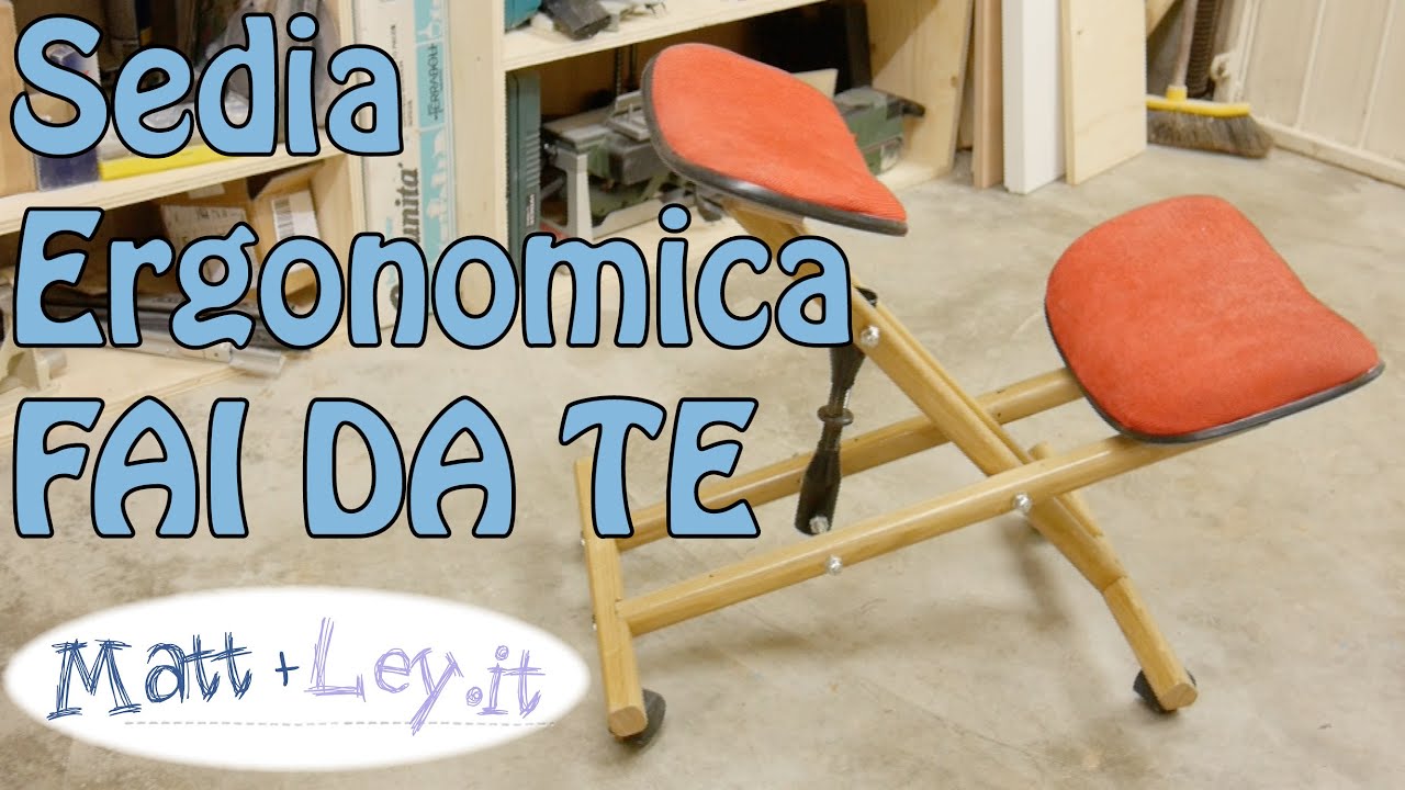 Sedia ergonomica fai da te - Kneeling Chair