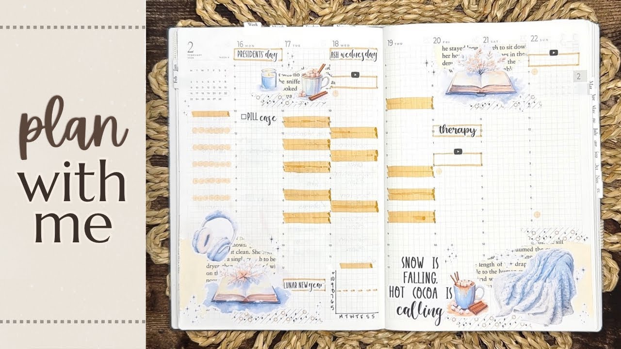 Weekly Plan With Me | Cozy Winter Planning | Sterling Ink Planner