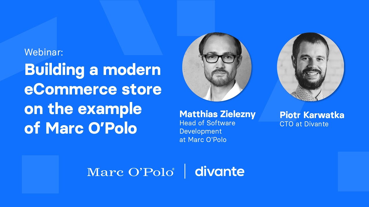Building a modern eCommerce store on the example of Marc O’Polo | Interview with Matthias Zielezny