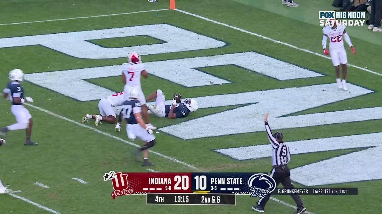 Nick Singelton BREAKS FREE for 59-YARDS vs. Indiana | Penn State Football