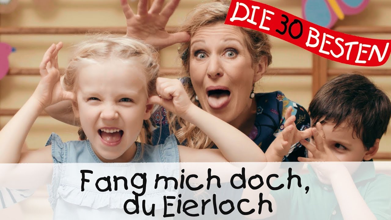 👩🏼 Fang mich doch, du Eierloch - Singen, Tanzen und Bewegen || Kinderlieder