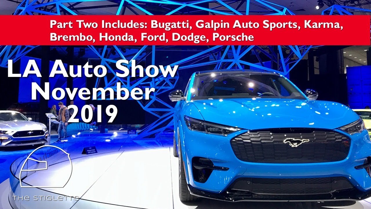 The Sportier Side of the 2019 LA Auto Show