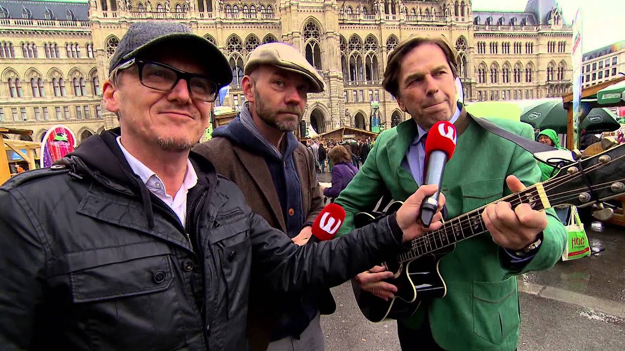 Franz Voves im Steiermarkdorf am Wiener Rathausplatz
