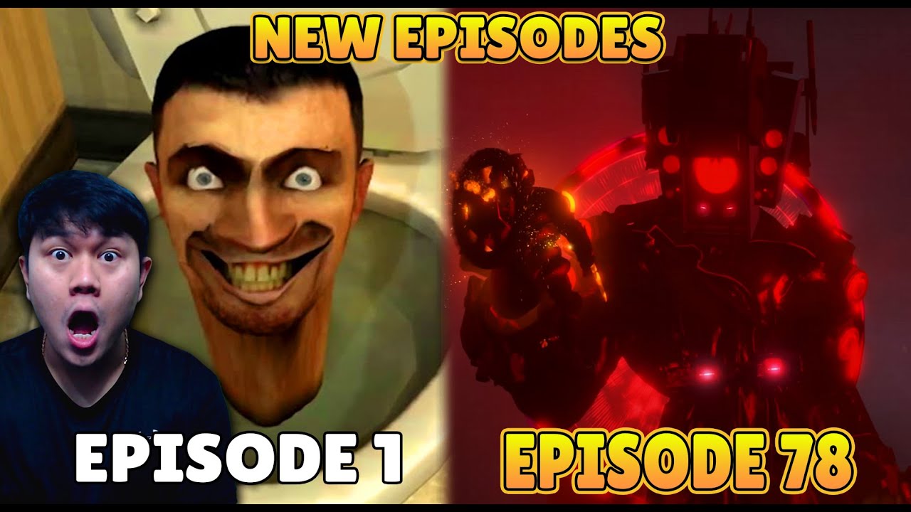 SKIBIDI TOILET 1-78 ALL EPISODES: AKHIRNYA TITAN SPEAKERMAN & ARMADA SPEAKERMAN KEMBALI MEMBANTU!