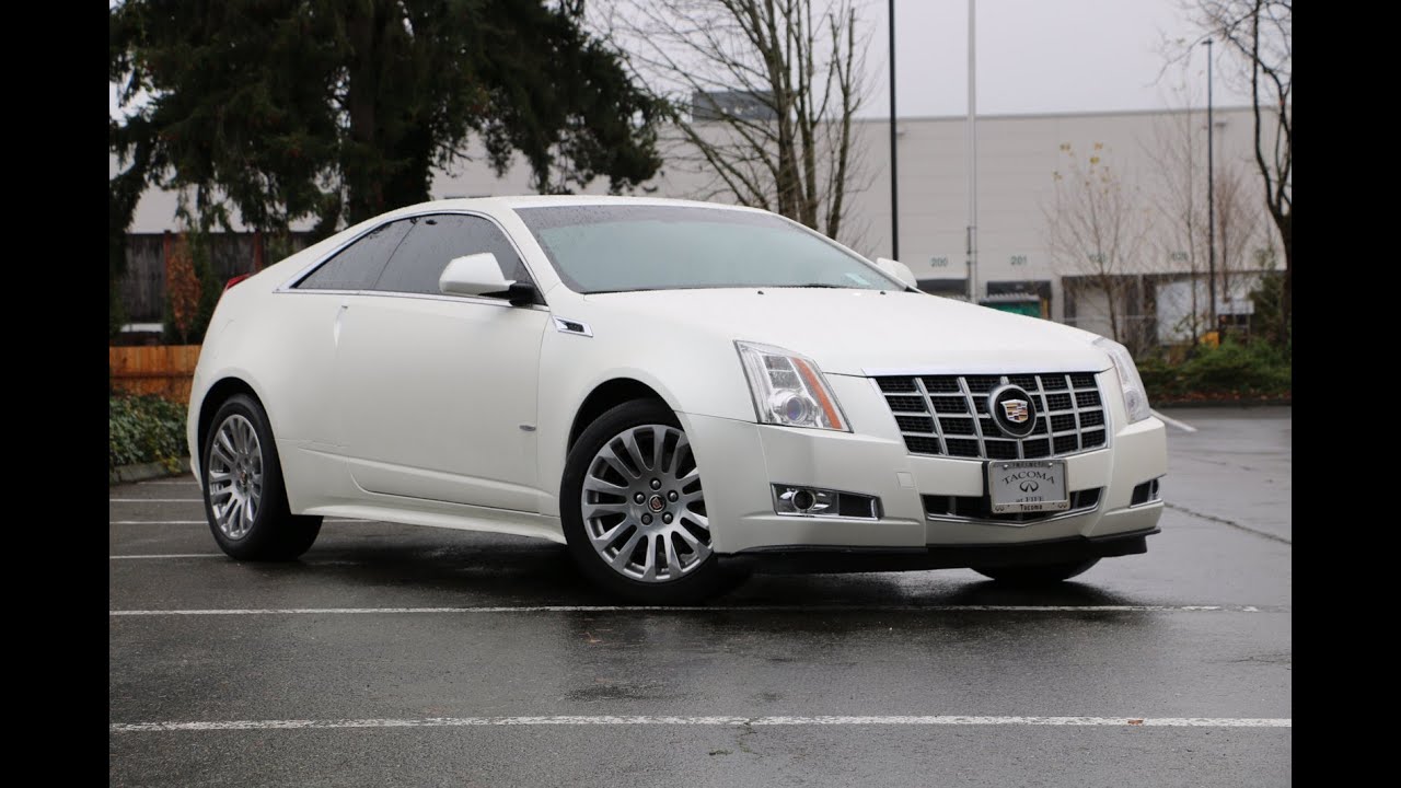 Cadillac CTS Coupe Premium AWD 3.6 2014 года