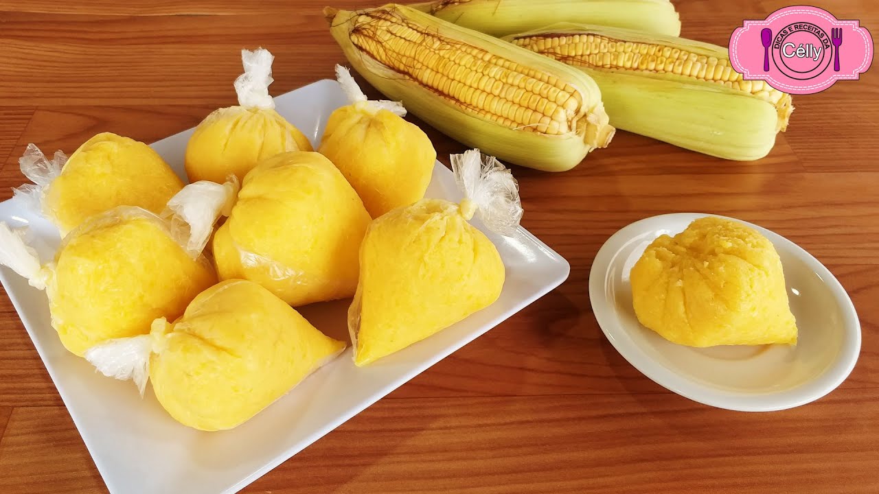 PAMONHA NO SAQUINHO muito prático e saboroso