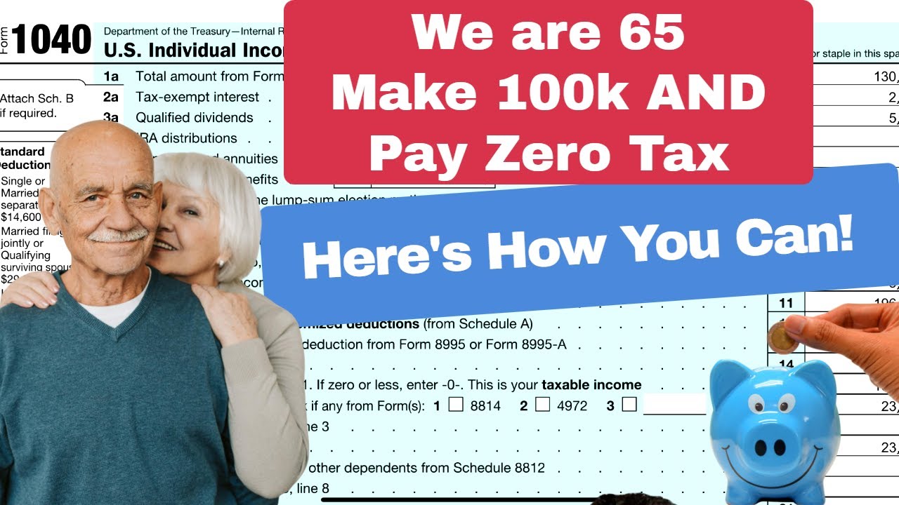 We Are 65 , Make 100k AND PAY NO TAX On Social Security, Here's How You Can!