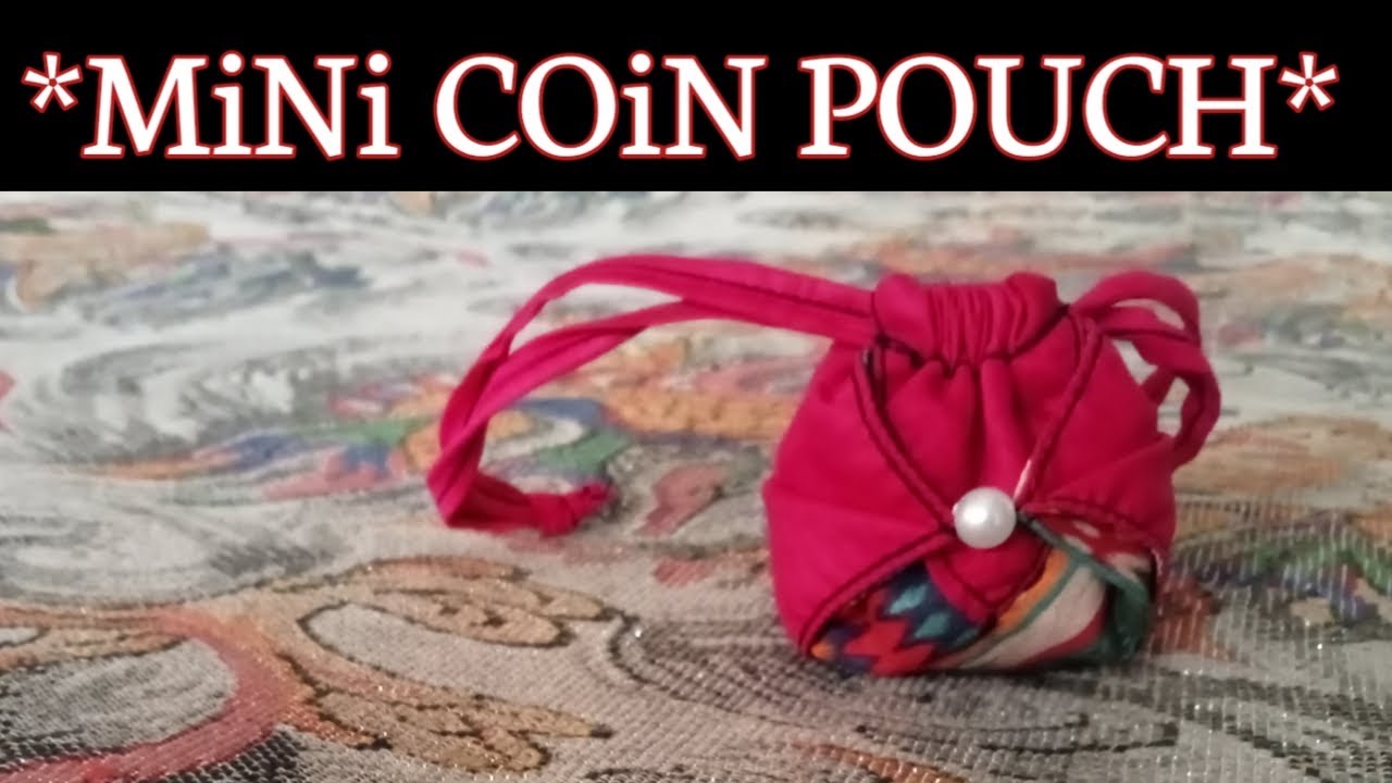 Coin Purse/ Mini Coin Pouch/ DIY Coin Bag #StylishWorld