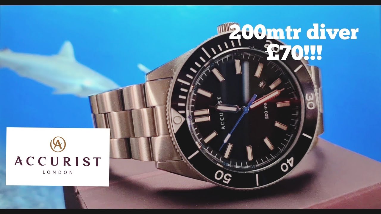 Accurist 7270 a 200m diver for &pound;70 but do the specs stand up?