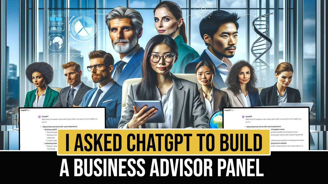 How to Use ChatGPT to Build a Diverse Business Advisor Panel - Works with LLMs like Claude