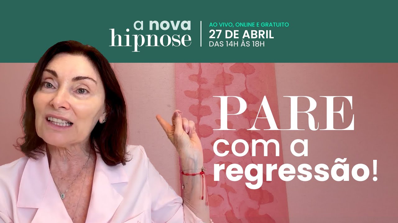 PARE com a REGRESSÃO, por favor! #hipnose #hipnoterapia #terapeuta #psicologo