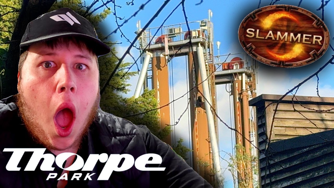 SLAMMER IS STARTING TO BE TAKEN DOWN | THORPE PARK CONSTRUCTION UPDATE | VLOG 2025