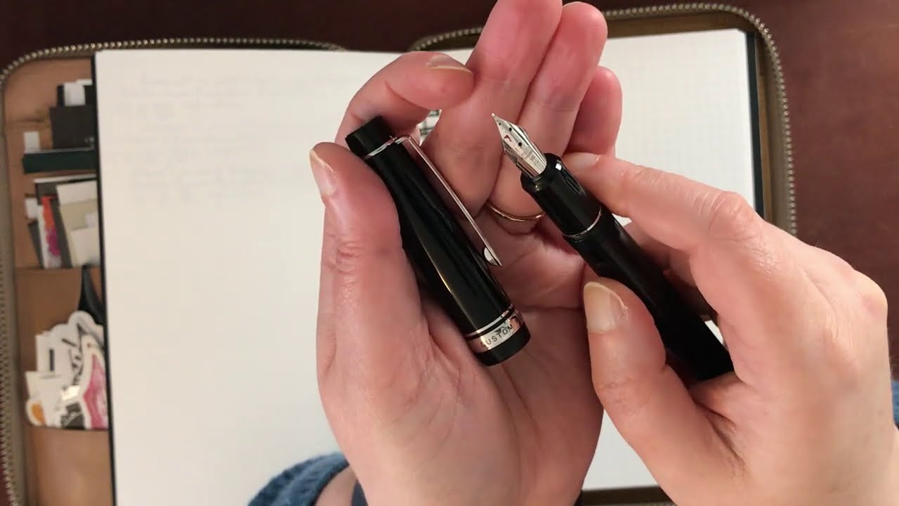 Перьевая ручка Pilot Custom 912 с пером Falcon — с эбонитовым стержнем