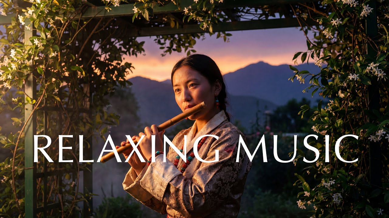 Relaxing Tibetan Flute Music | Deep Peace & Mindful Stillness