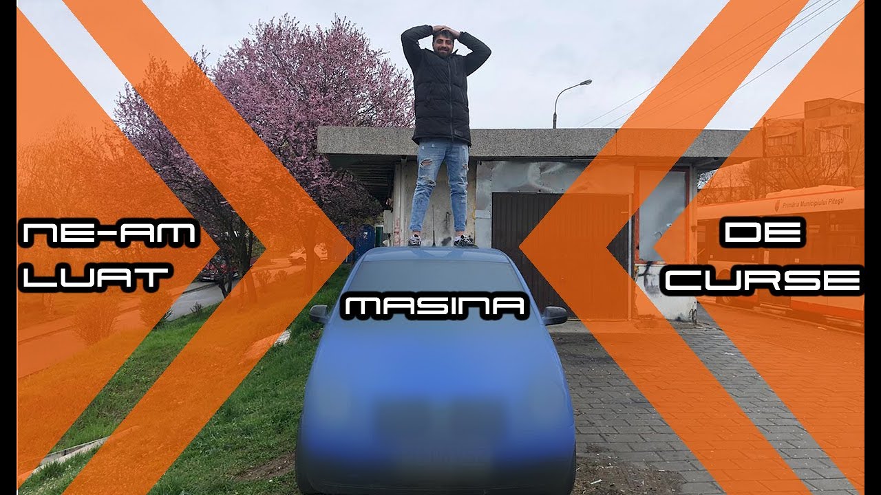 Proiect nou  / Ne-am luat masina de curse / Auto slalom / Car vlog /