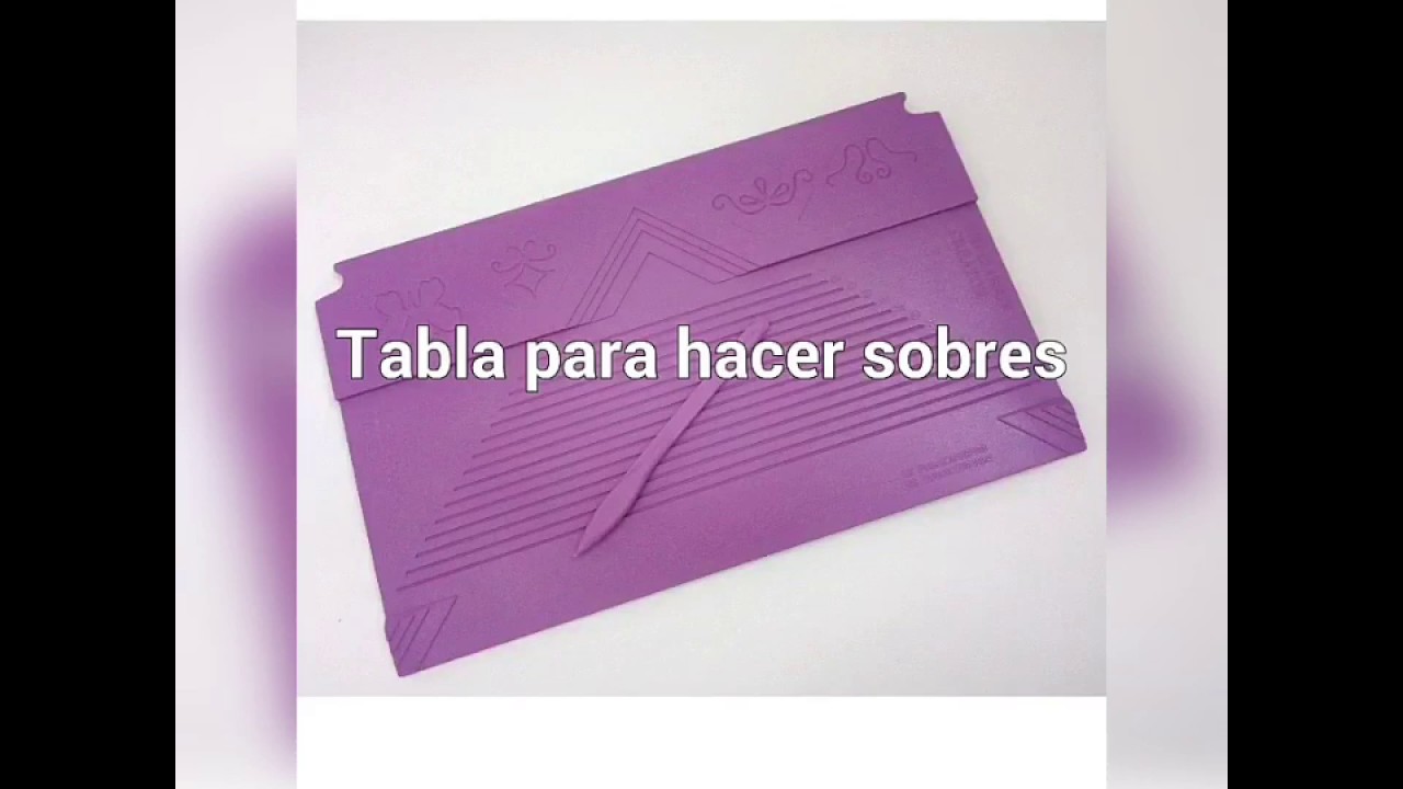 Mi tabla para hacer sobres Crafter's Companion
