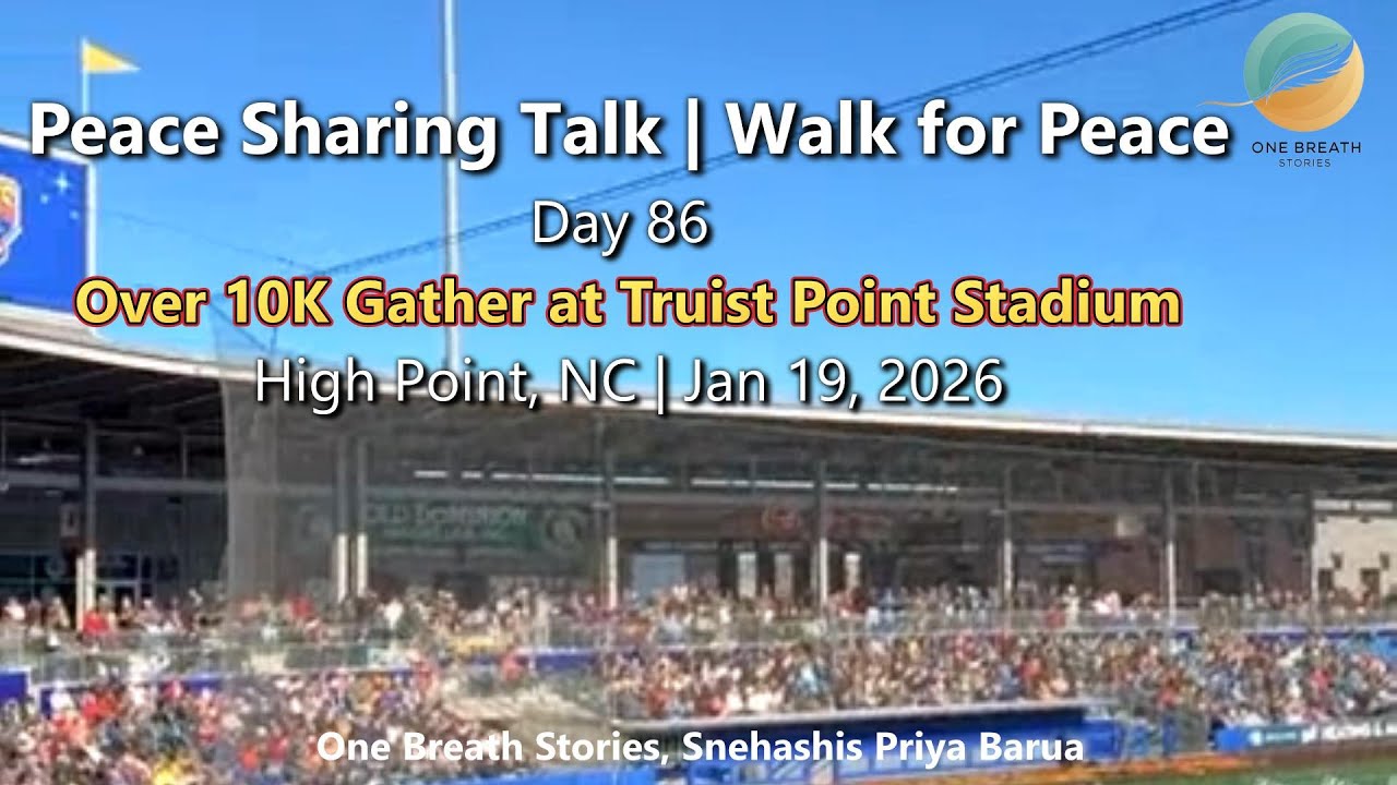 Walk for Peace | Over 10K Gather at Truist Point Stadium, High Point, NC | Jan 19, 2026