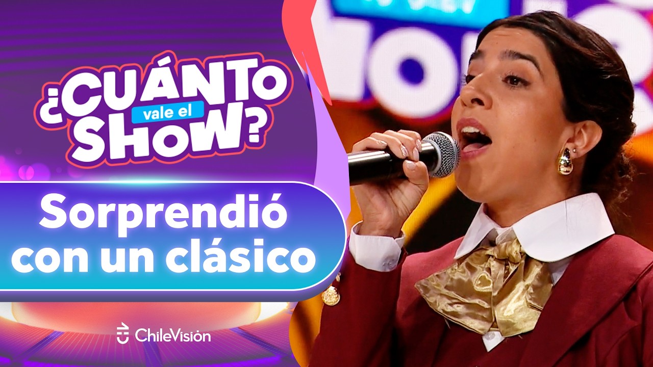¡CON ELEGANCIA! Constanza Montecinos se lució al interpretar 