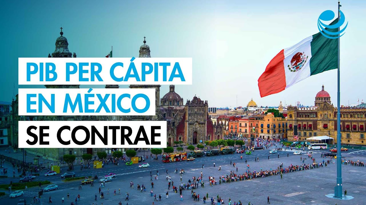 PIB per c&aacute;pita en M&eacute;xico se contrajo 1.7% durante el inicio del 2026