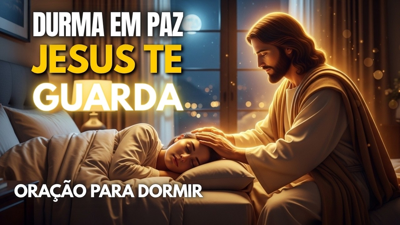Oração Para Dormir em Paz: Jesus Derrama Amor e Cura Sua Alma Enquanto Você Descansa