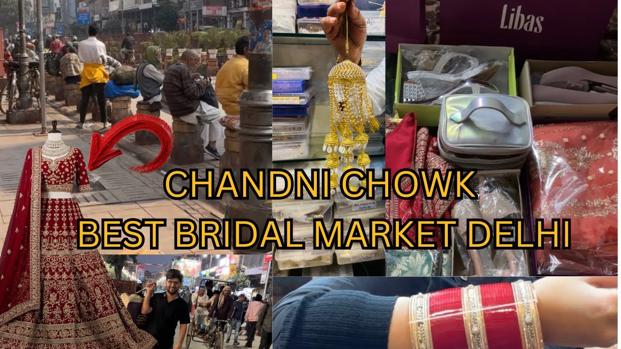 Sister Wedding Lehenga Shopping in Chandni Chowk | Best Bridal Market Delhi