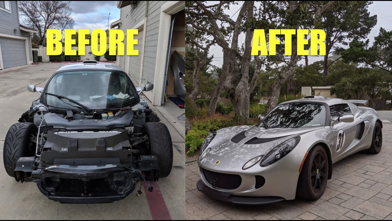 🔧 Восстановление разбитого Lotus Exige + замена двигателя, а затем его взрыв СНОВА!