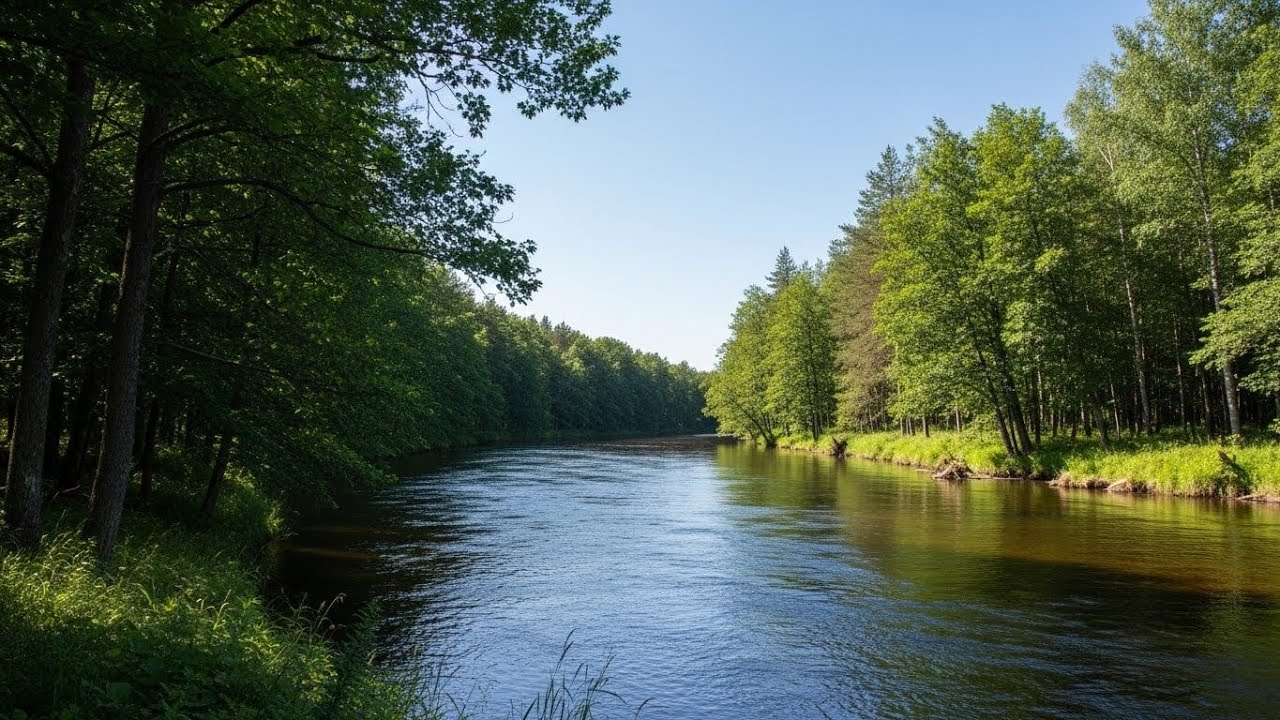 River and Forest Sounds 🌿🌊 Calm Nature Ambience for Relaxation and Focus #2437