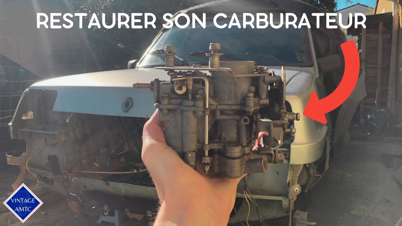 Je restaure le carburateur de la Renault 5 (+ remplacement des joints)