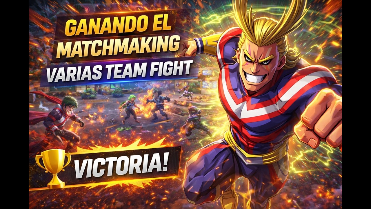 Jugando Matchmaking My Hero Ultra Rumble Gameplay