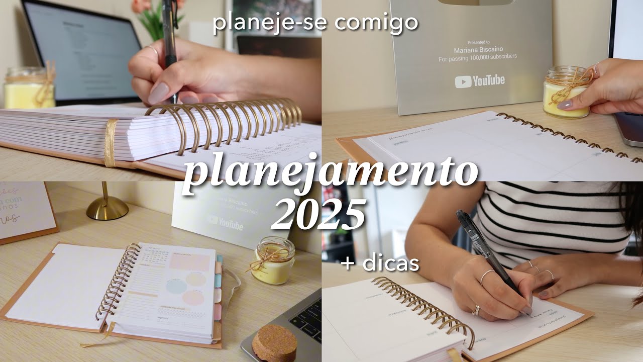 PLANEJE-SE COMIGO PARA 2025 + dicas para fazer um bom planejamento  💫
