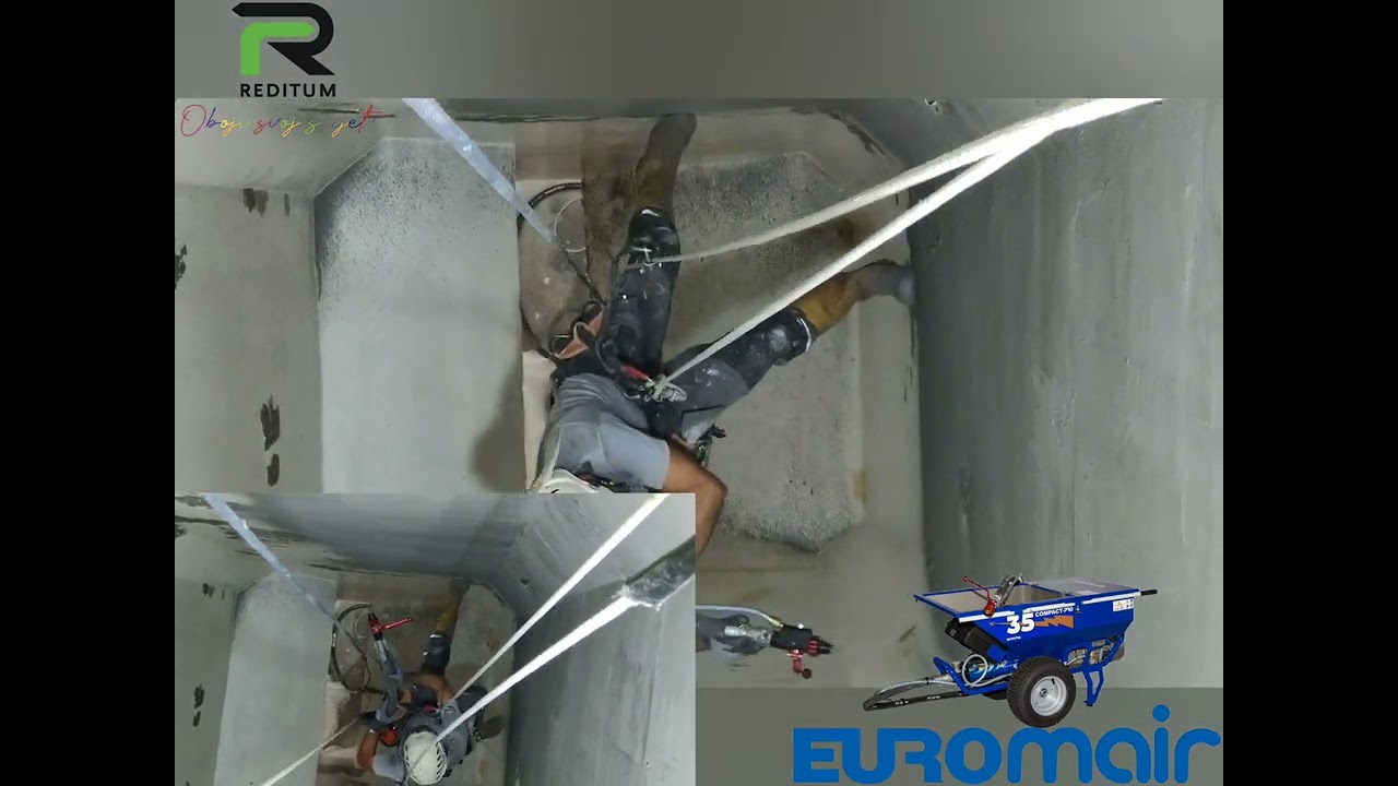 Euromair Compact Pro 35 / Sikagard 720 Epocem / Utility climbers
